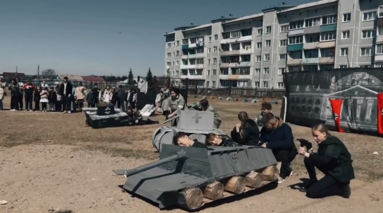 Реконструкция боя «Взятие Рейхстага».